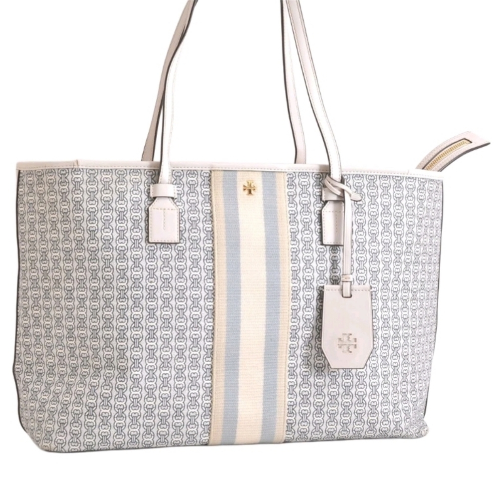 ⭐️Tory Burch White and Cream Women's Tote Bag